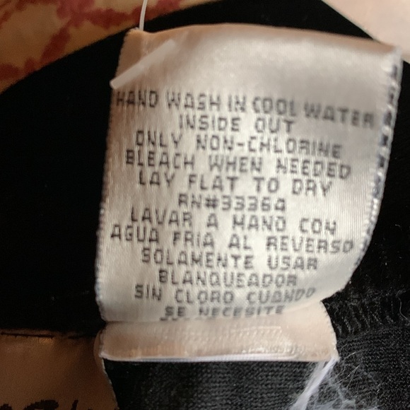 Vintage Currants Stretch Velveteen Maxi MIDI Skirt Black NWT - Picture 5 of 6